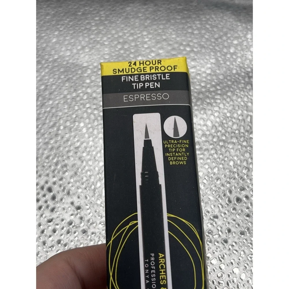 Arches and Halos Fine Bristle Tip Pen - Eyebrow Pencils, Buildable, Espresso